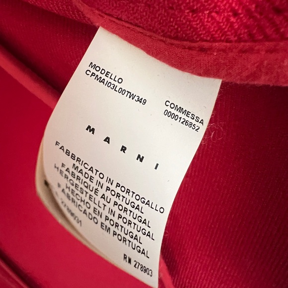 Marni red wool coat - Picture 10 of 11